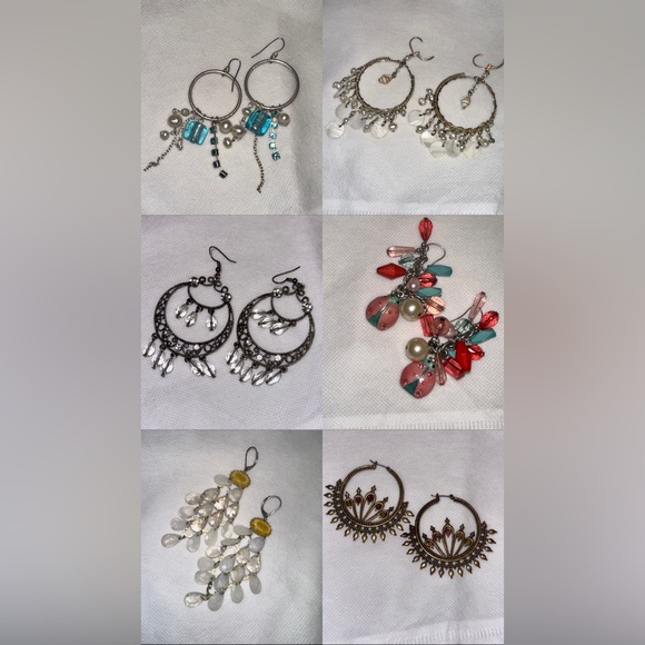 LOT Italian Earrings ✨ Excellent Vintage Beauties - Picture 1 of 8